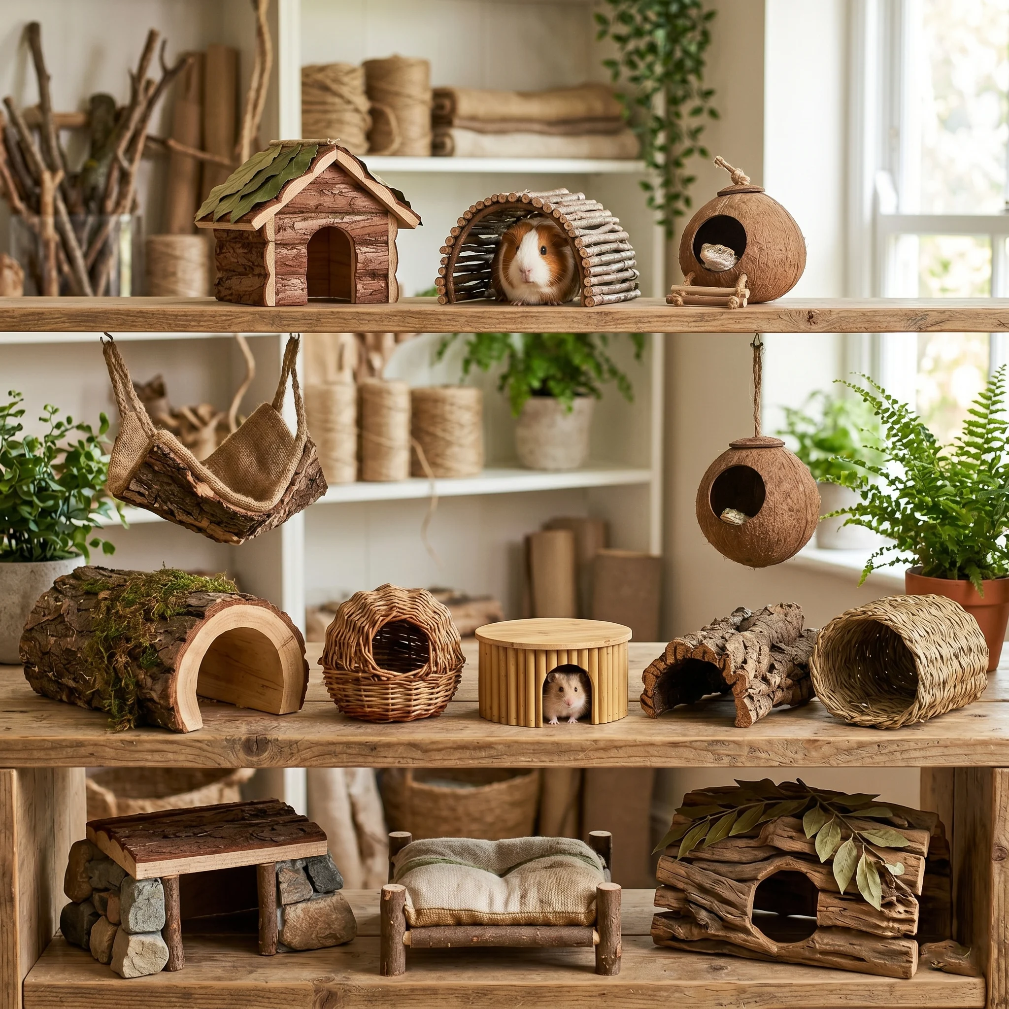 Hideouts & Pet Habitats 